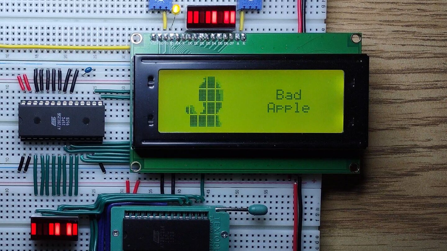 Bad Apple on 32K EEPROM